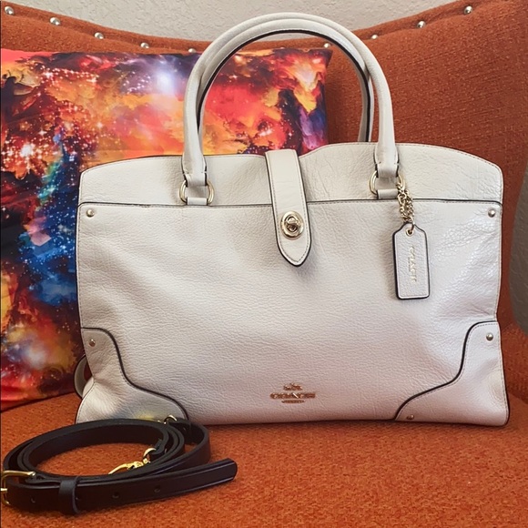 Coach Mercer Large Satchel Convertible Hand Bag - Picture 1 of 11